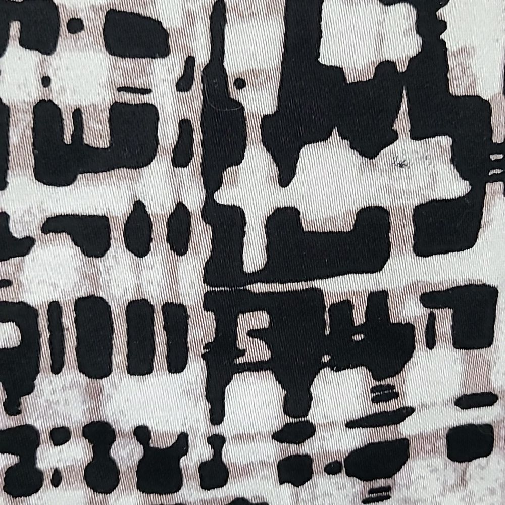 Valerie Bertinelli Pencil Skirt 6 Black White Abstract Print Career Wear NWT - Picture 4 of 10